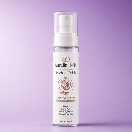 Rooh-e-Gulab 99.5% Rose Extracts Face Mist & Toner for Hydrated, Refreshed Skin — 100ml