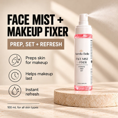 Face Mist and Makeup Fixer benefits: prep, set and refresh